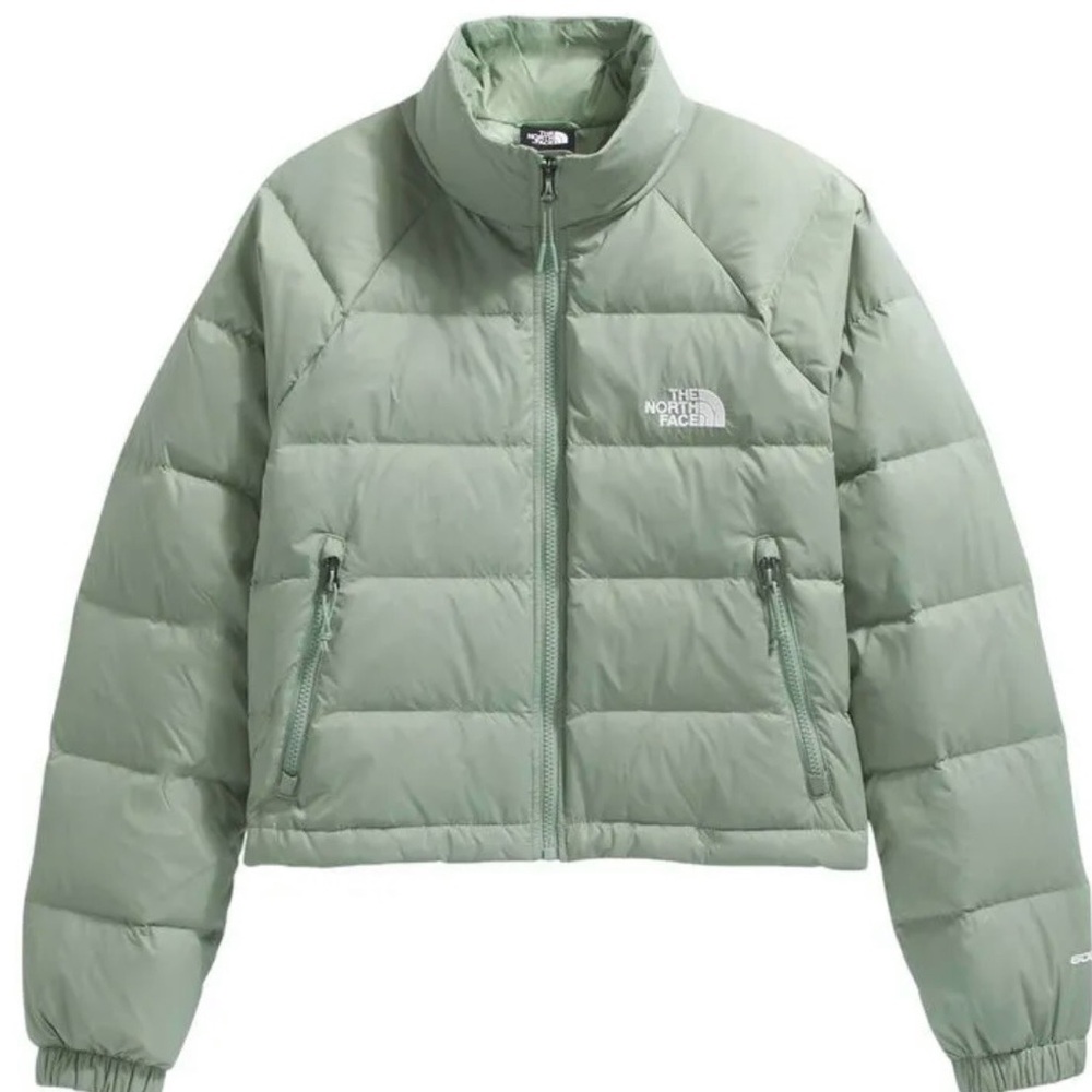 The North Face Light Green and Jacket